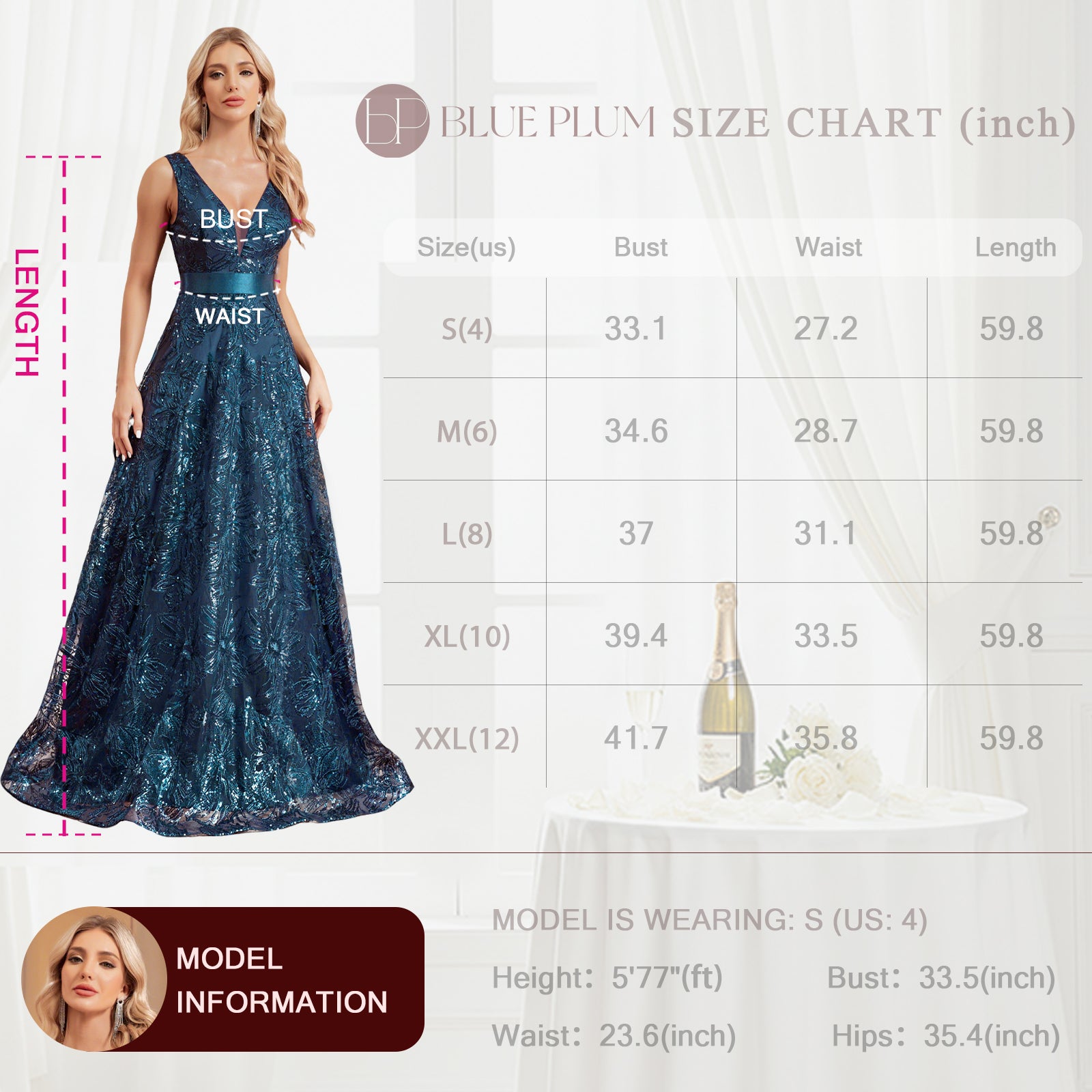 Sequin ball gown floor length skirt hemline detail
